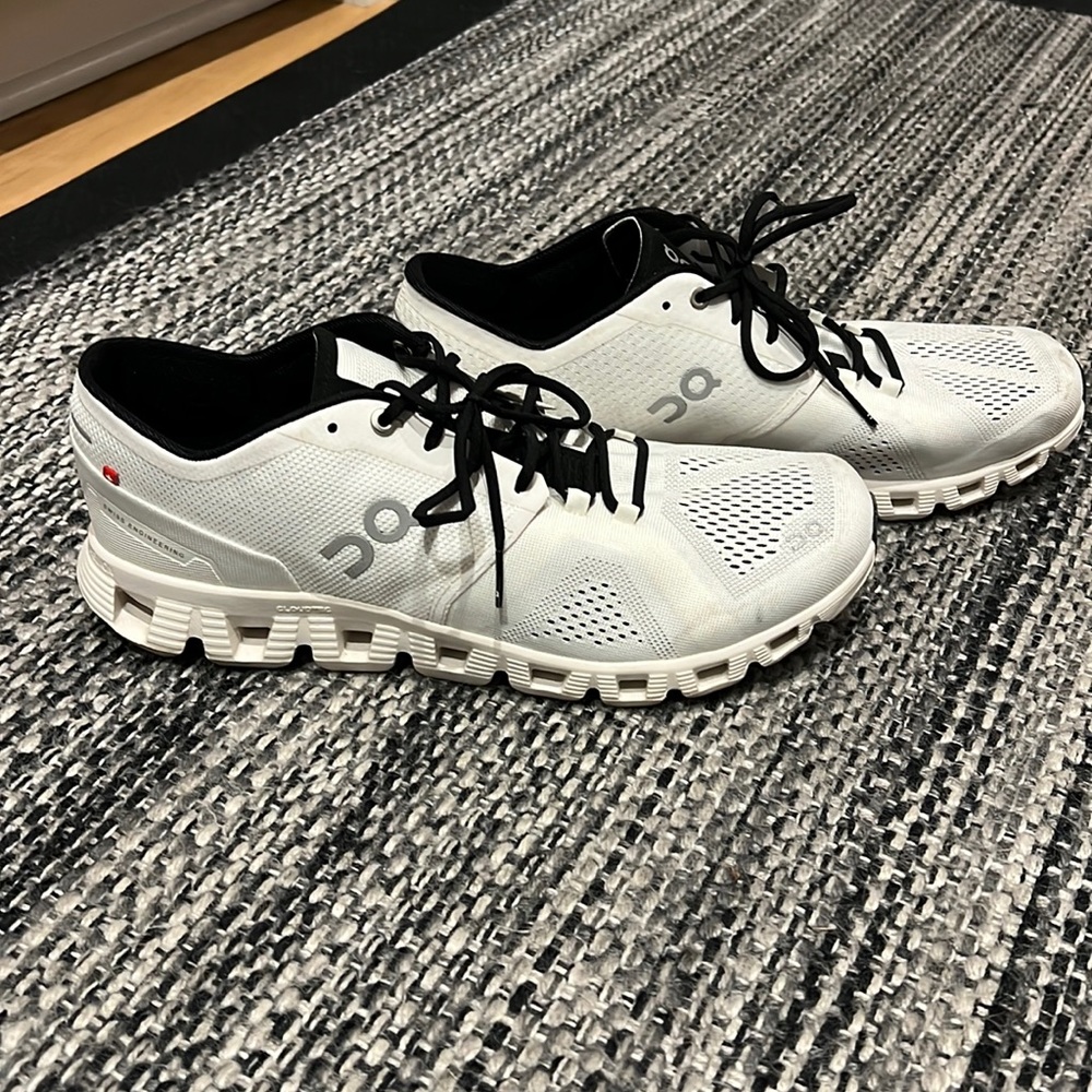 On Cloud X White Mens Sneaker